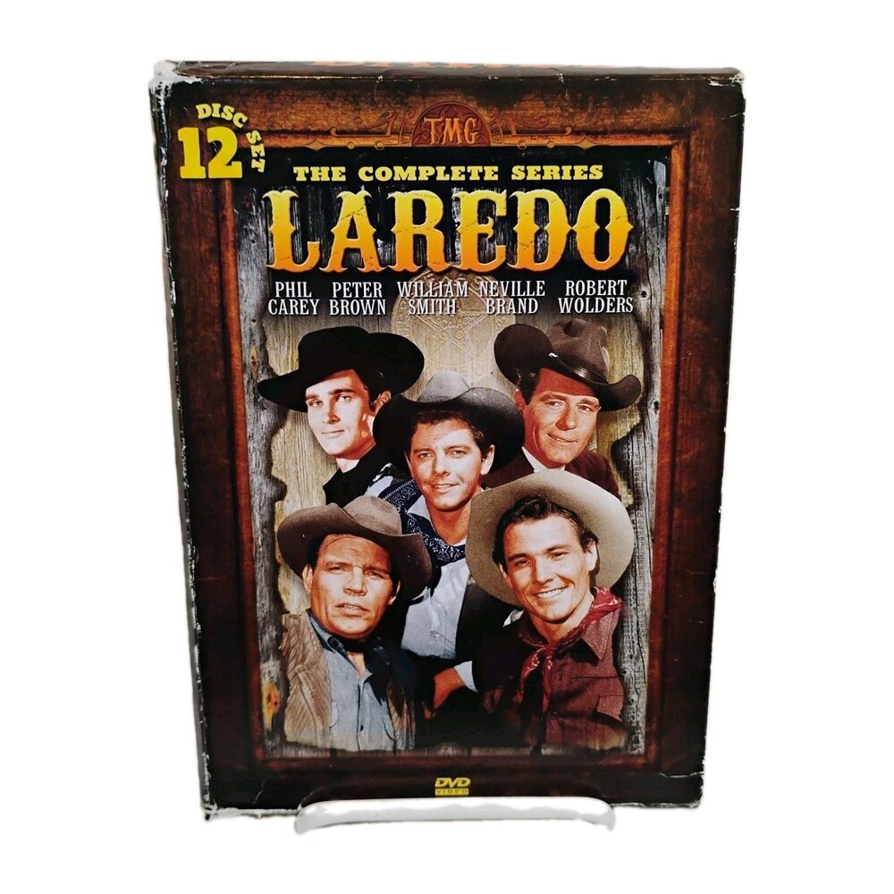 Laredo 12 Disc Set DVD Western TV Show Texas Rangers Claude Atkins Neville Brand